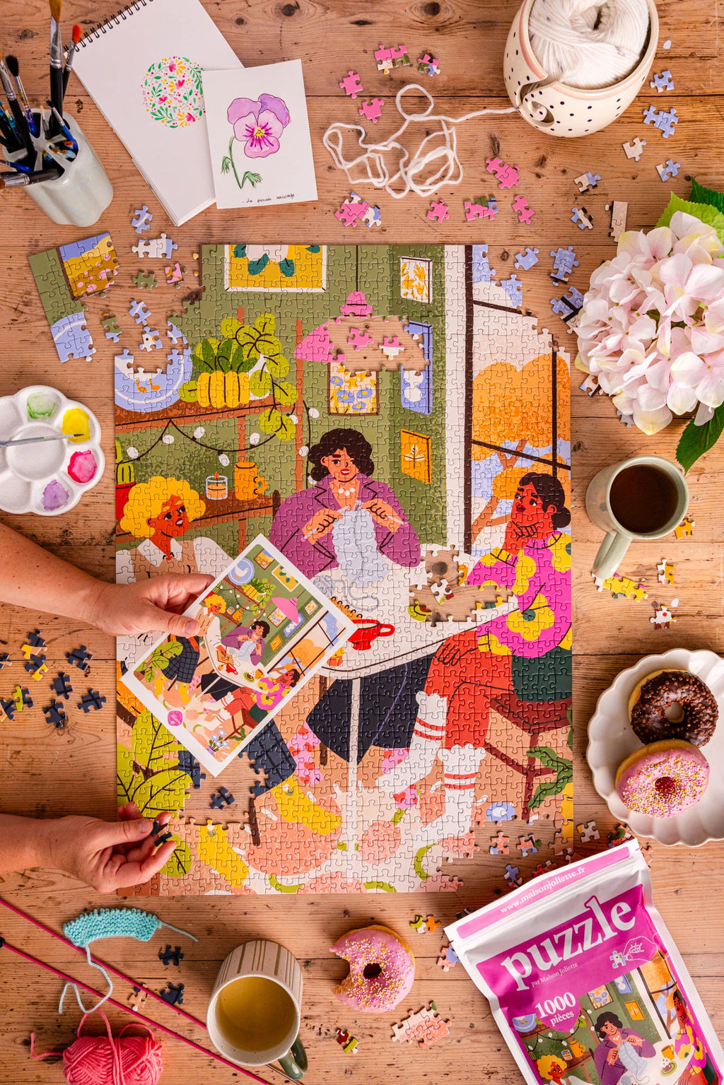 1000-piece puzzle Summer Delights – Maison Joliette