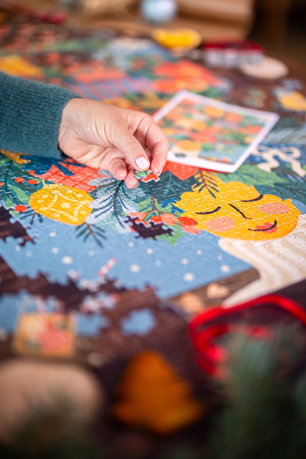 1000-piece Christmas Spirit puzzle – Maison Joliette