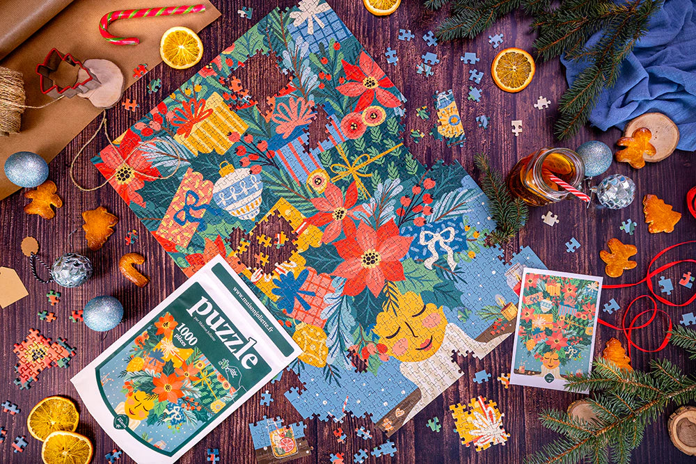 1000-piece Christmas Spirit puzzle – Maison Joliette