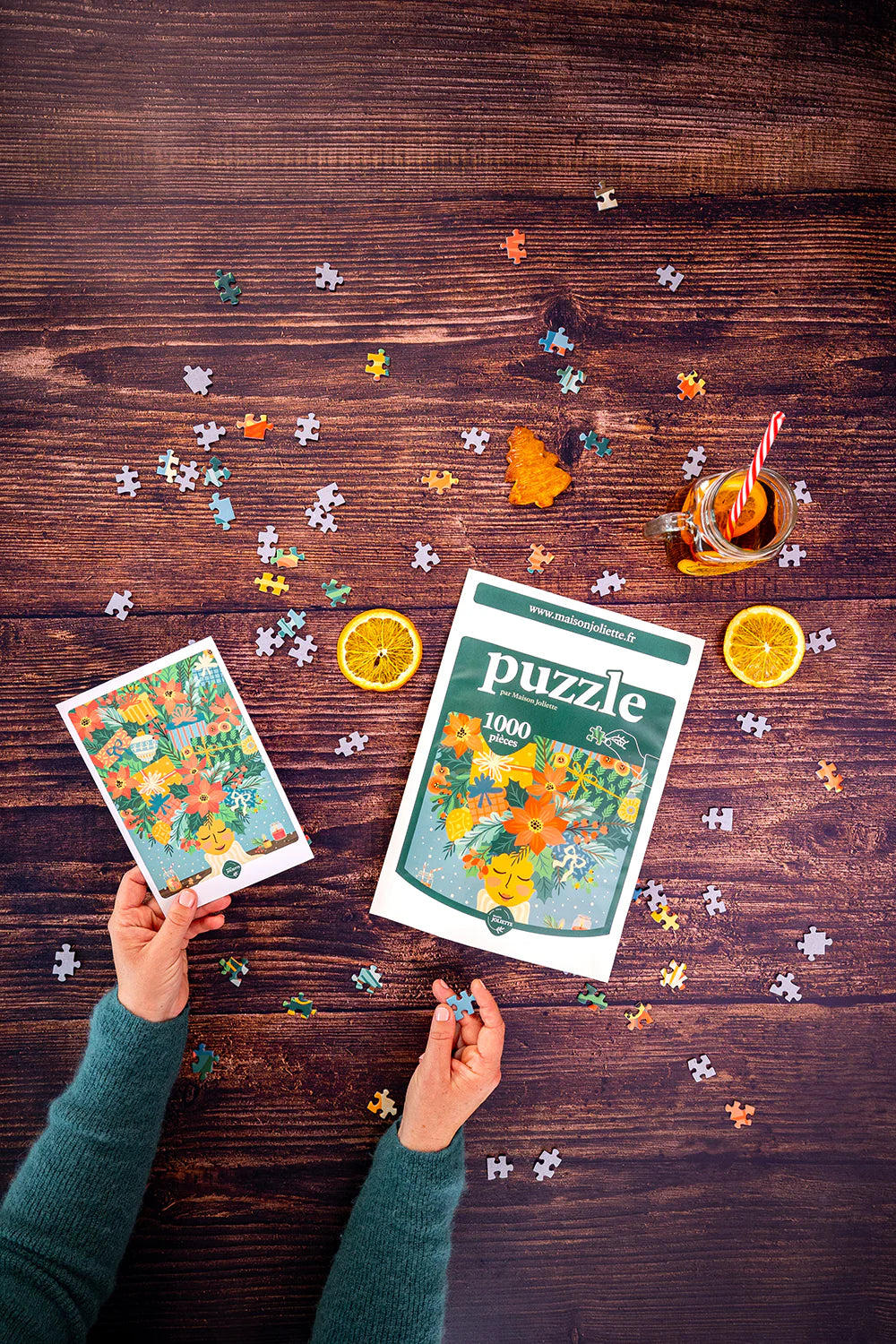 1000-piece Christmas Spirit puzzle – Maison Joliette