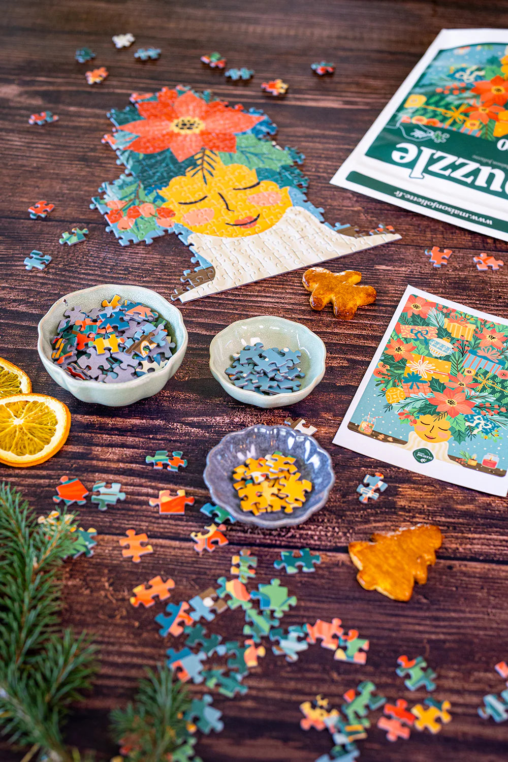 1000-piece Christmas Spirit puzzle – Maison Joliette