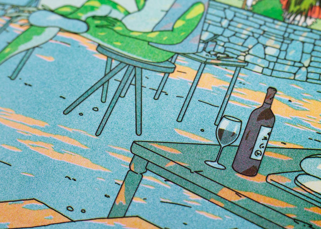 Affiche Risographie – Liam Cobb – If Nature Could Capture Nature