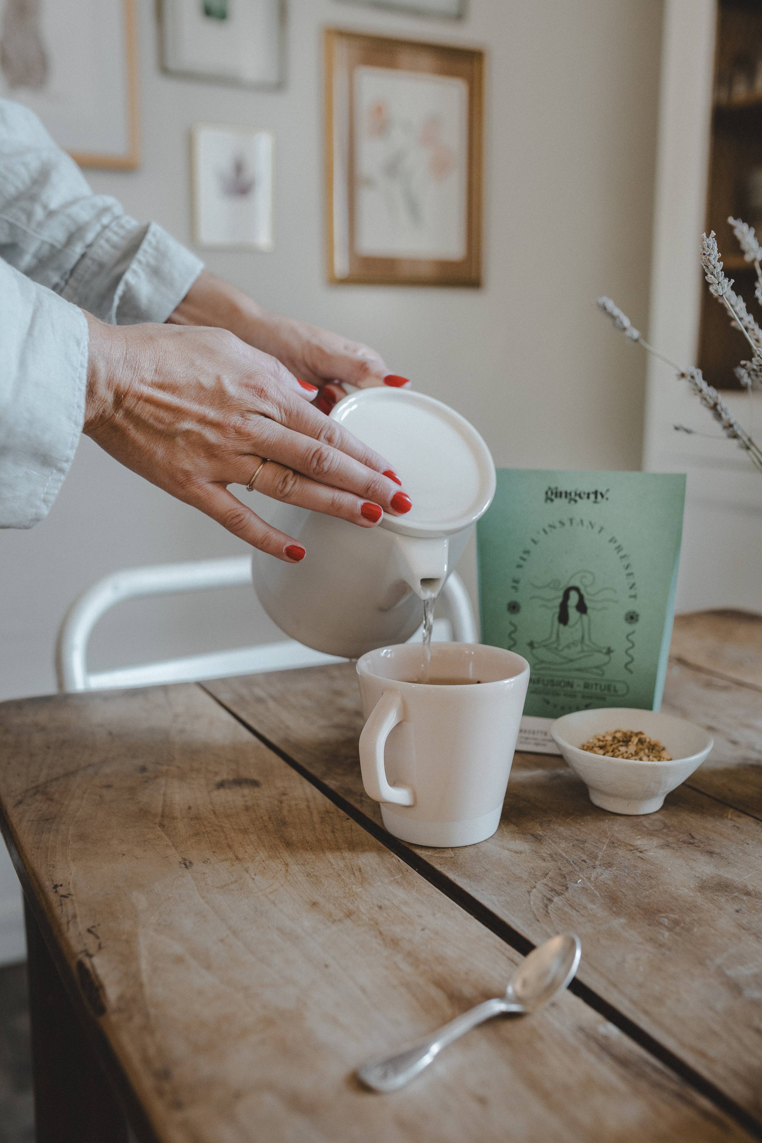 Infusion bio & rituels bien-être - "Présent"