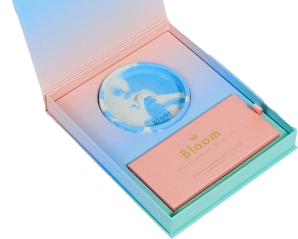 Coffret cadeau Bloom : Encens & Porte-Encens Made in France 🇫🇷
