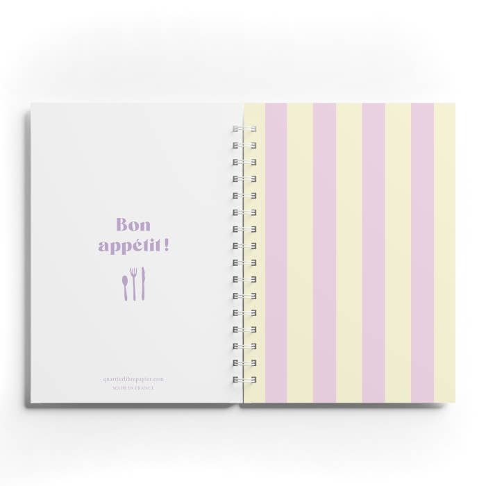 Carnet de Recettes Crème de la Crème Quartier Libre