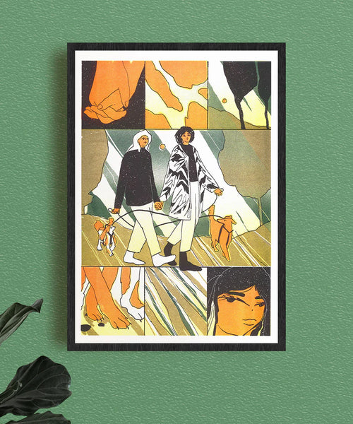 Risography Poster - Liam Cobb – Nowhere in Japan