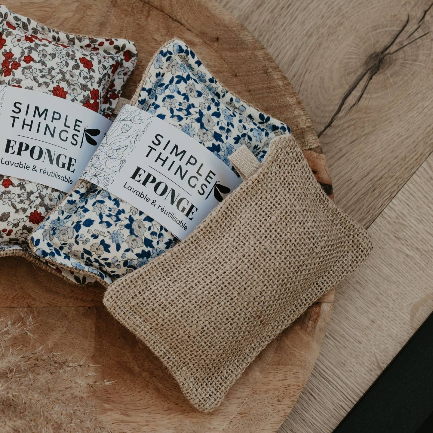 Reusable jute sponge – Handmade