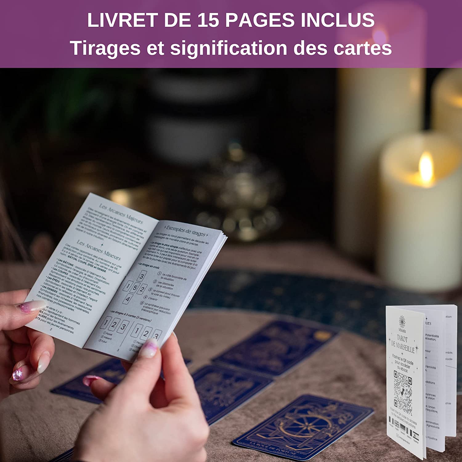 Tarot of Marseille – Divinatory Tarot &amp; Explanatory E-Book