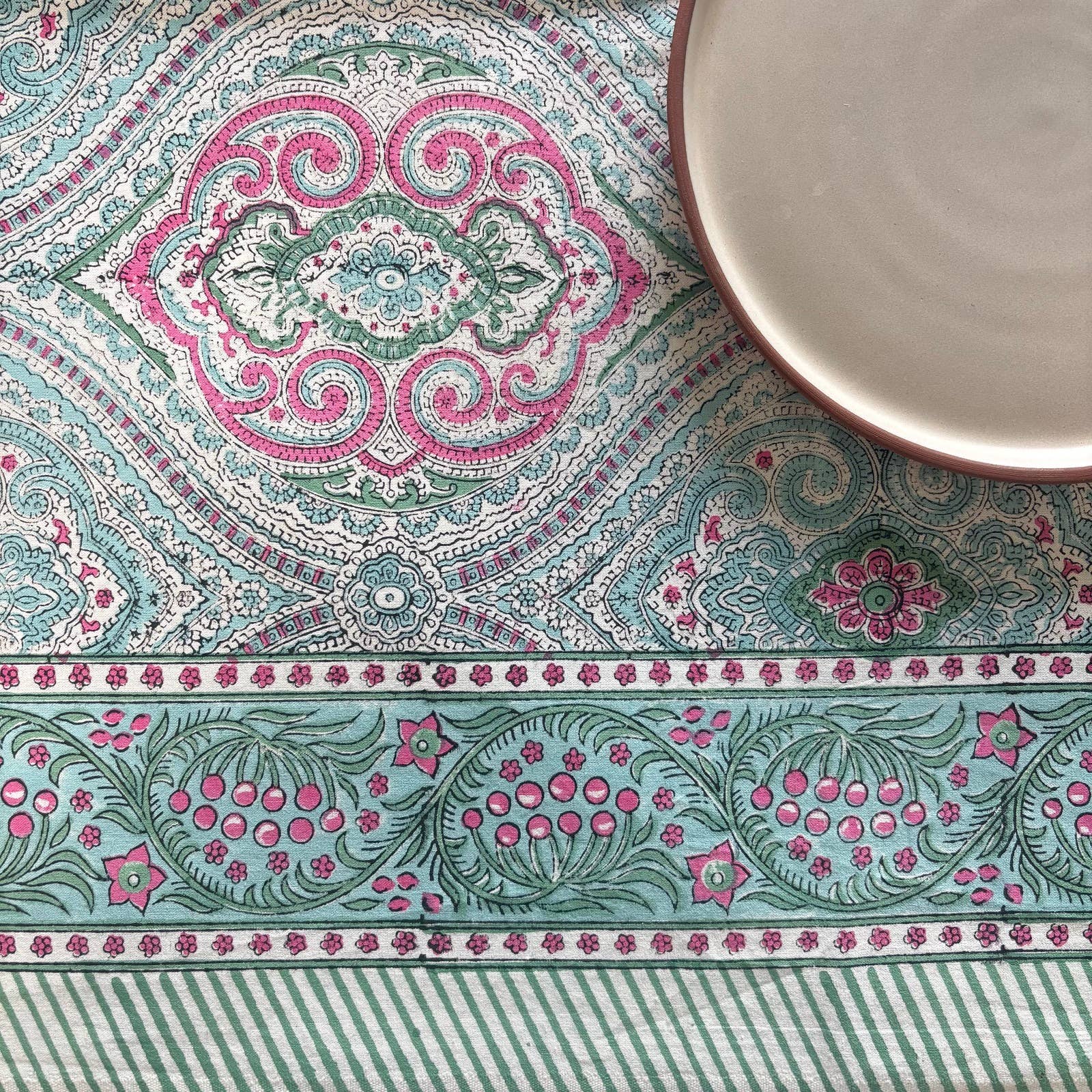 Nappe blockprint - "Madame de Sévigné"