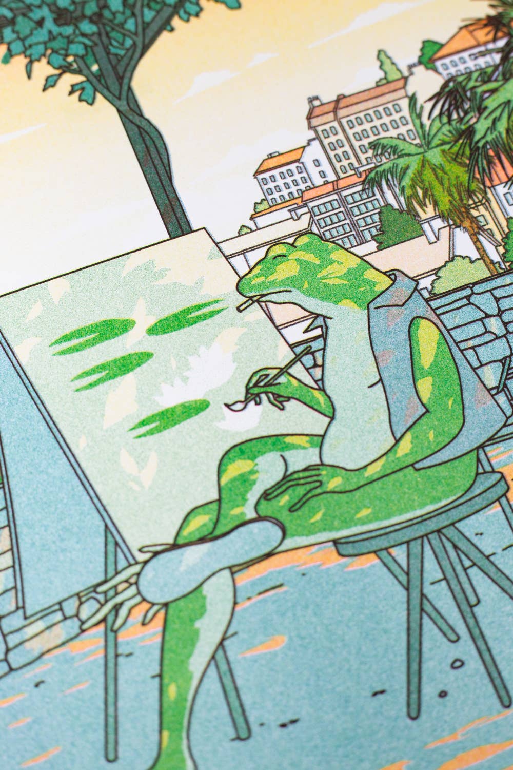 Affiche Risographie – Liam Cobb – If Nature Could Capture Nature
