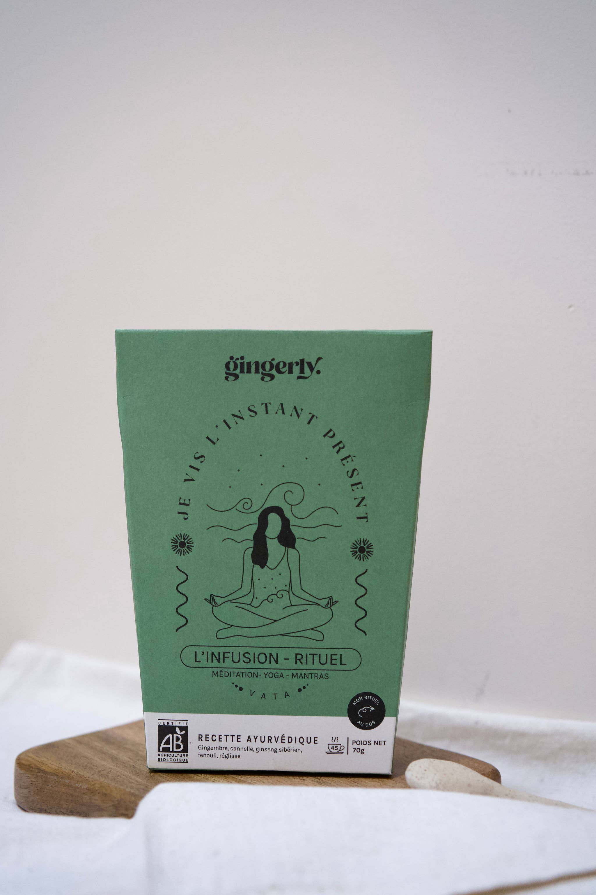 Infusion bio & rituels bien-être - "Présent"