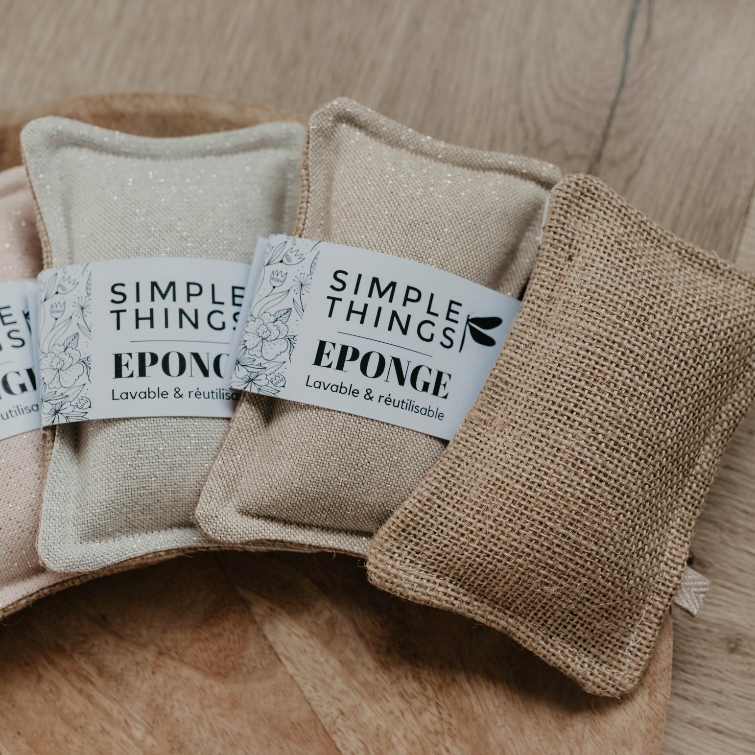 Reusable jute sponge – Handmade