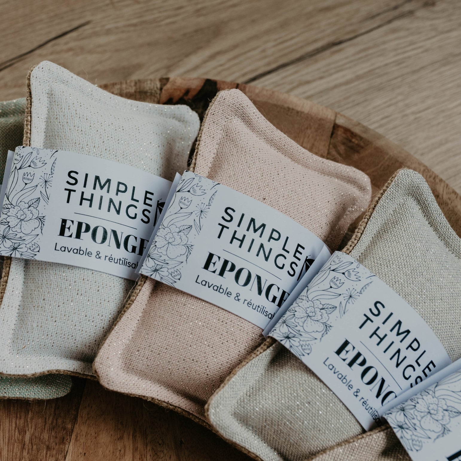 Reusable jute sponge – Handmade