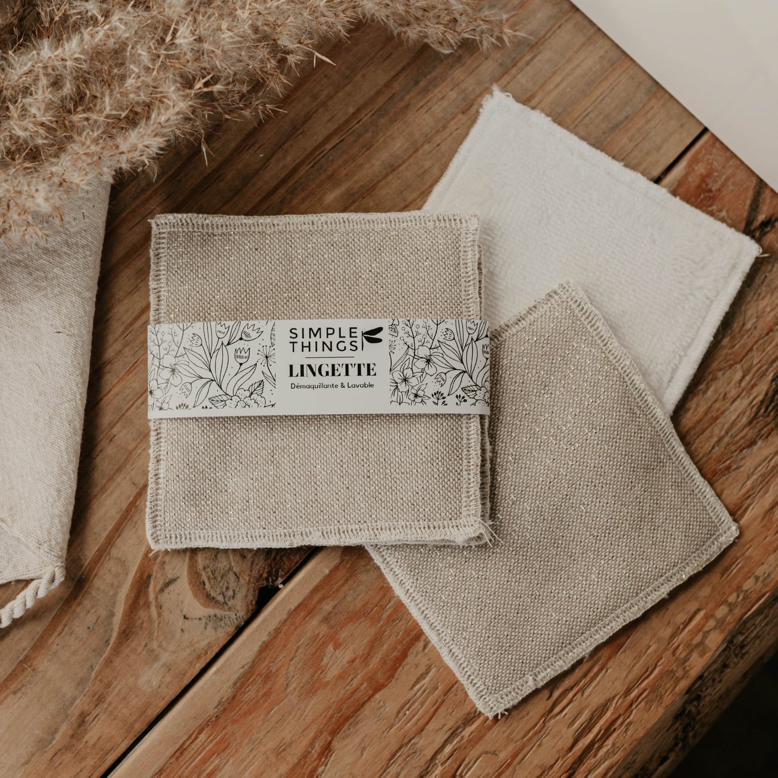 Washable &amp; Reusable Makeup Remover Wipes Gold