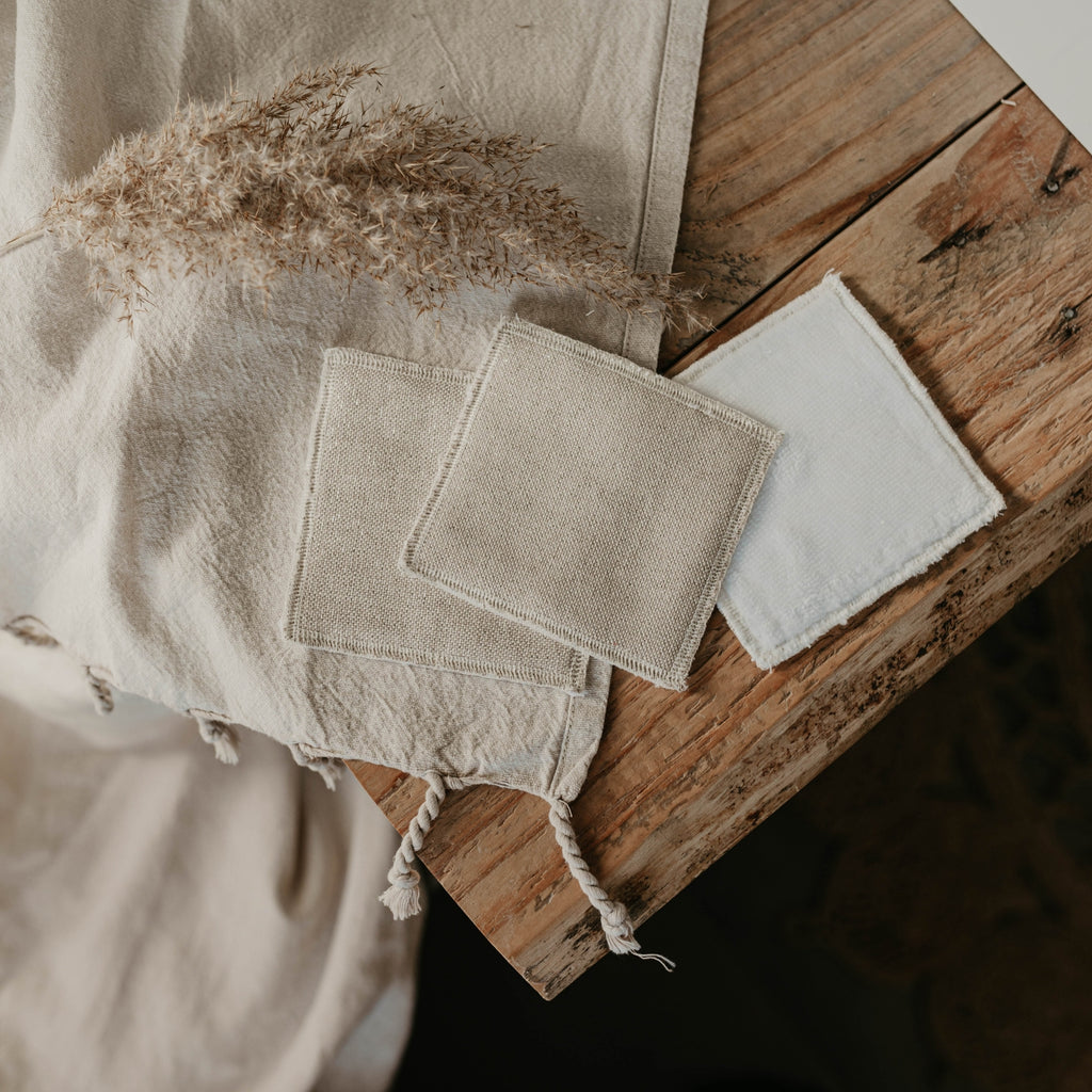 Washable &amp; Reusable Makeup Remover Wipes Gold