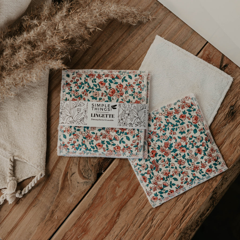 Liberty washable &amp; reusable makeup remover wipes