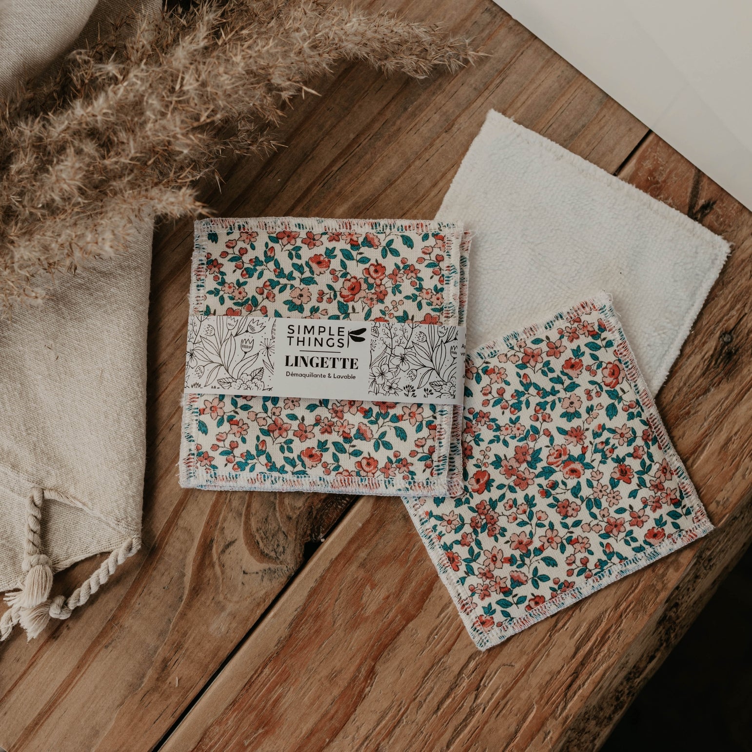 Liberty washable &amp; reusable makeup remover wipes