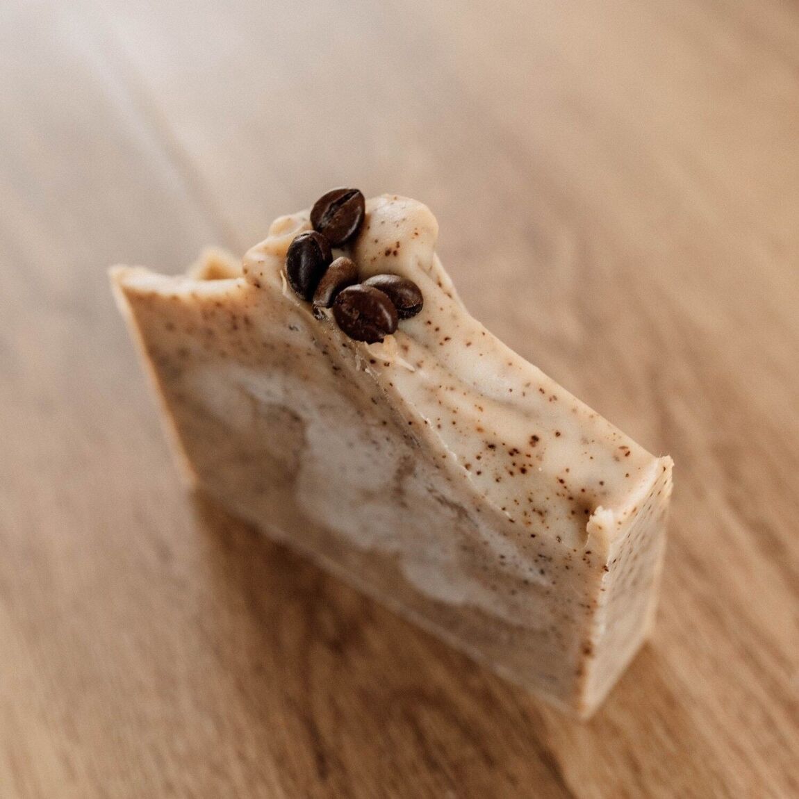 Organic Coffee/Hazelnut Soap – Gentle and Nourishing Exfoliator